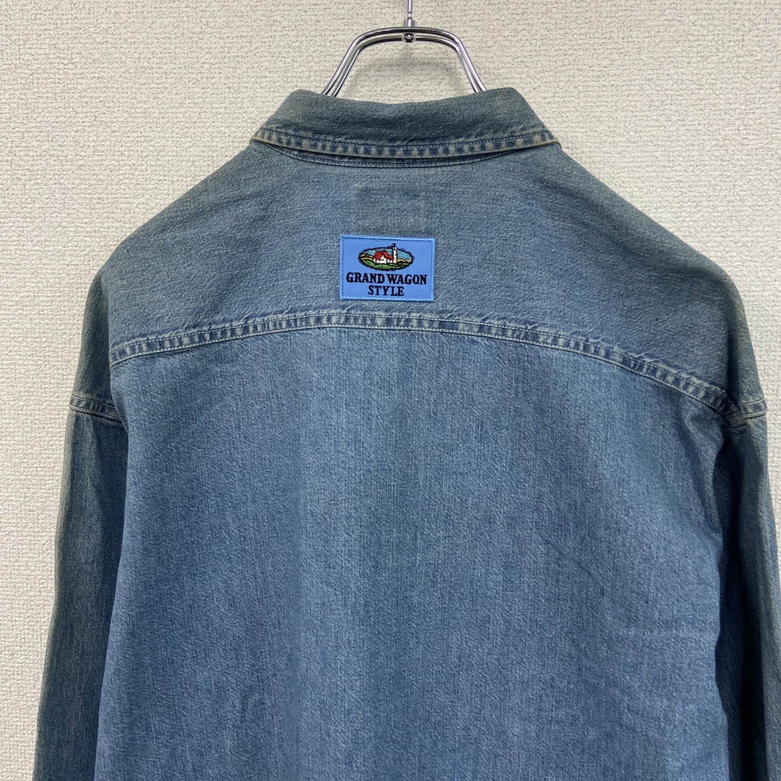 90s～　OLD GAP　オールドギャップ　ボタンダウンデニムシャツ　ヴィンテージ　インディゴ　Mサイズ
