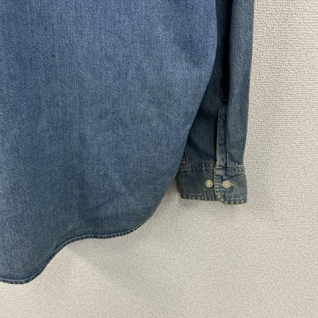 90s～　OLD GAP　オールドギャップ　ボタンダウンデニムシャツ　ヴィンテージ　インディゴ　Mサイズ
