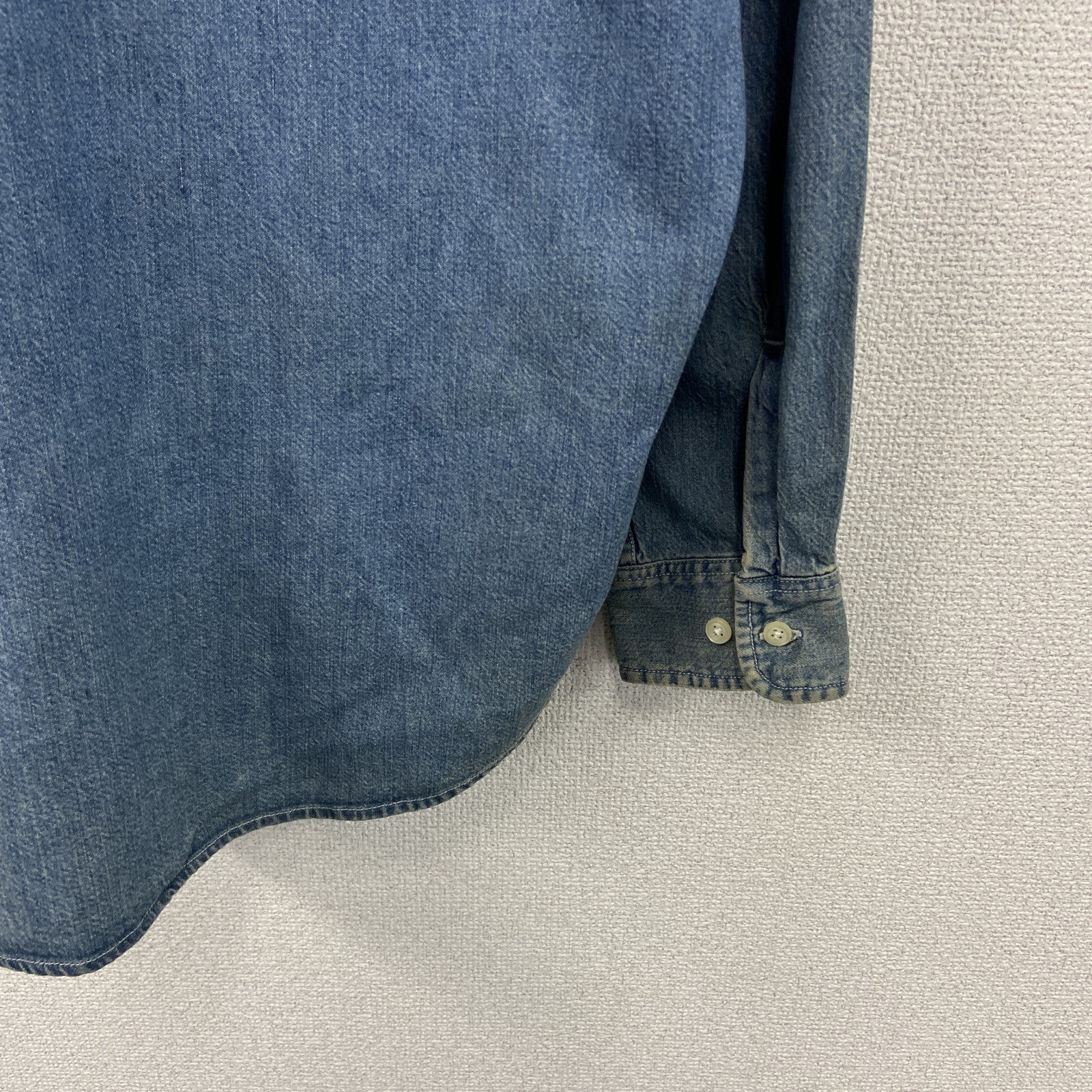 90s～　OLD GAP　オールドギャップ　ボタンダウンデニムシャツ　ヴィンテージ　インディゴ　Mサイズ