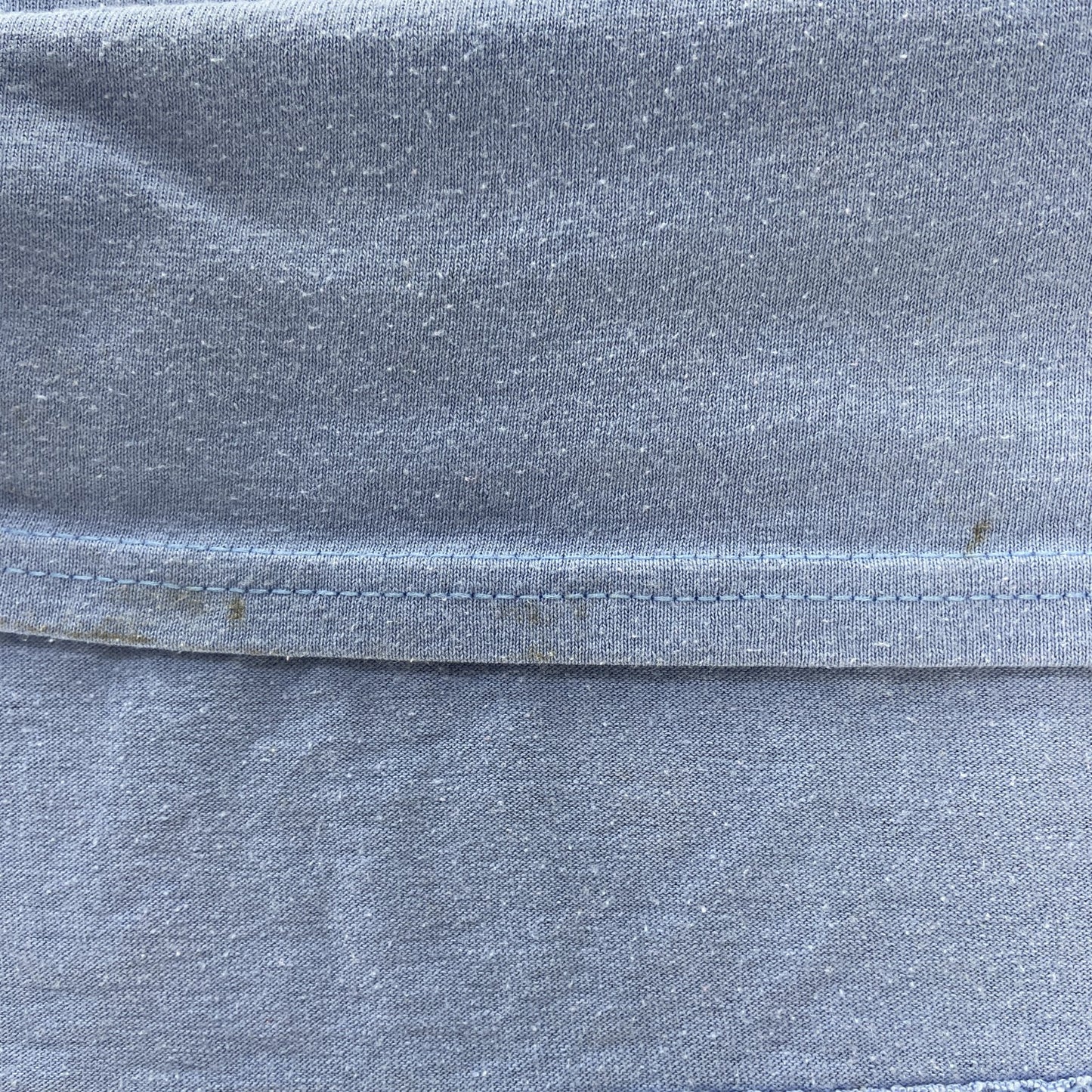 古着 used　STARSWARS ANGRY BIRDS　半袖オリジナルビッグプリントTシャツ　クルーネック　ブルー　Mサイズ