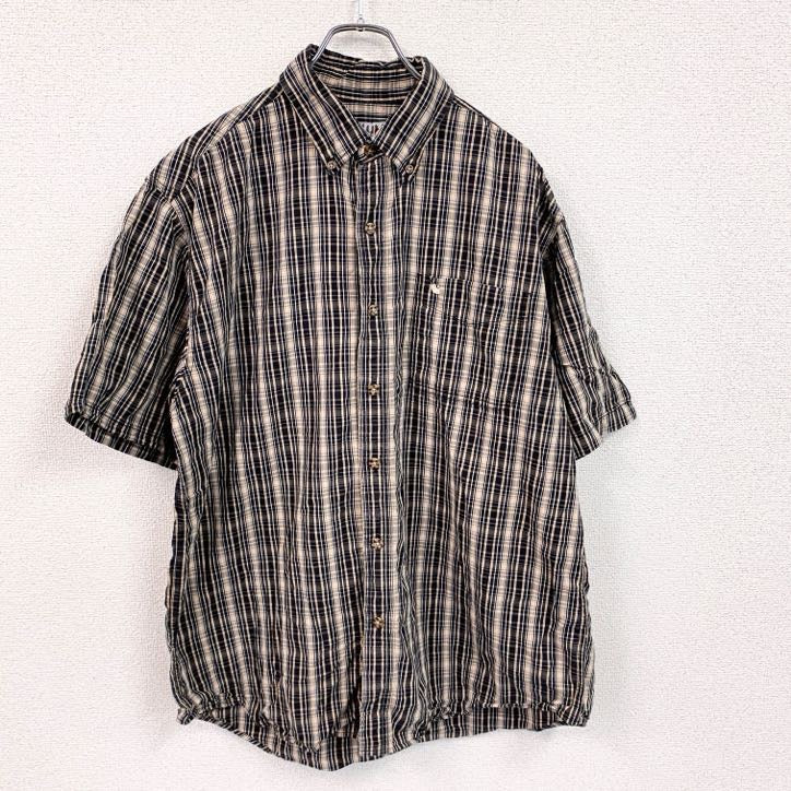 Carhartt　カーハート　半袖ボタンダウンシャツ　チェック柄　XLサイズ