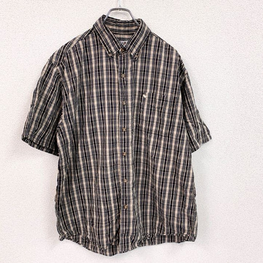 Carhartt　カーハート　半袖ボタンダウンシャツ　チェック柄　XLサイズ