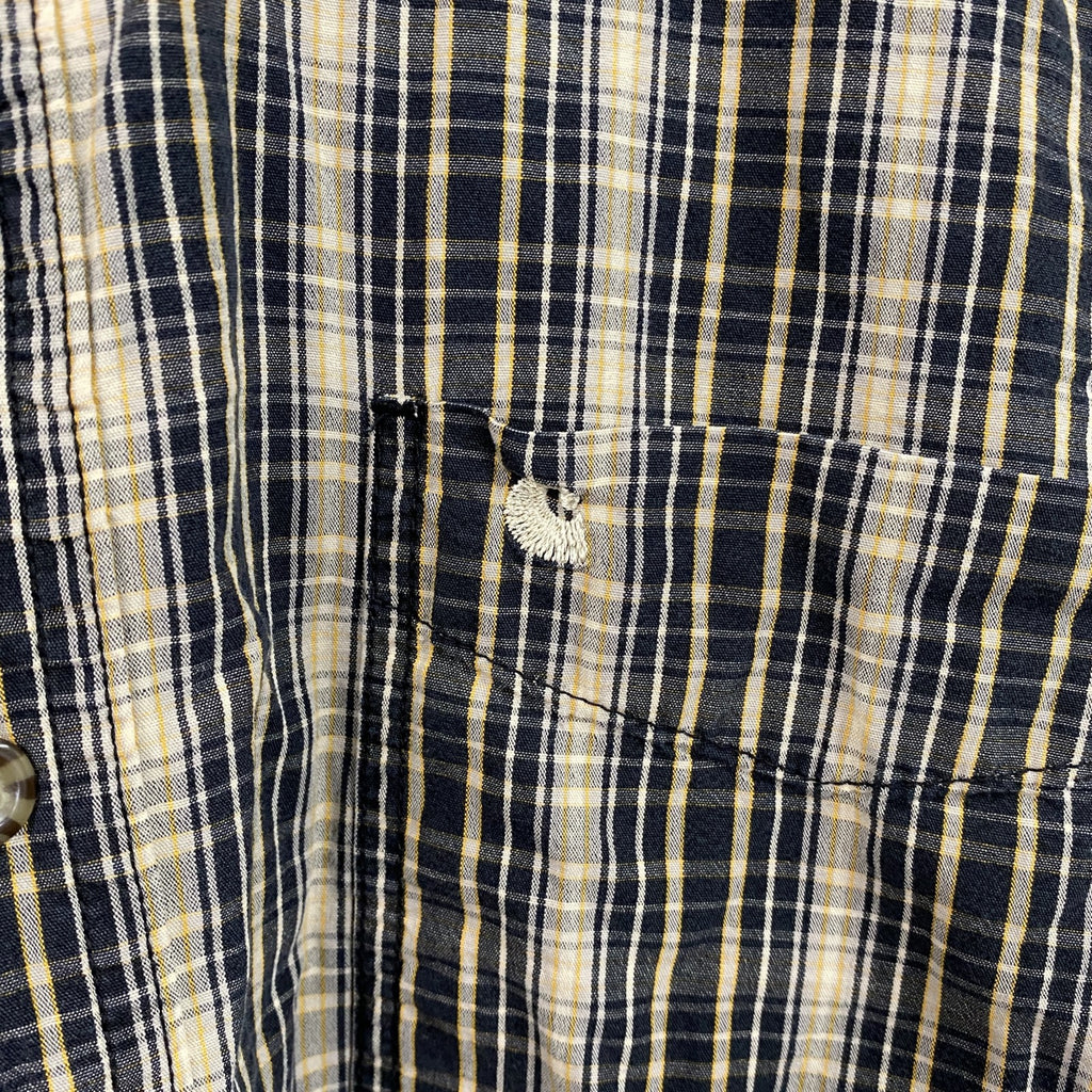Carhartt　カーハート　半袖ボタンダウンシャツ　チェック柄　XLサイズ