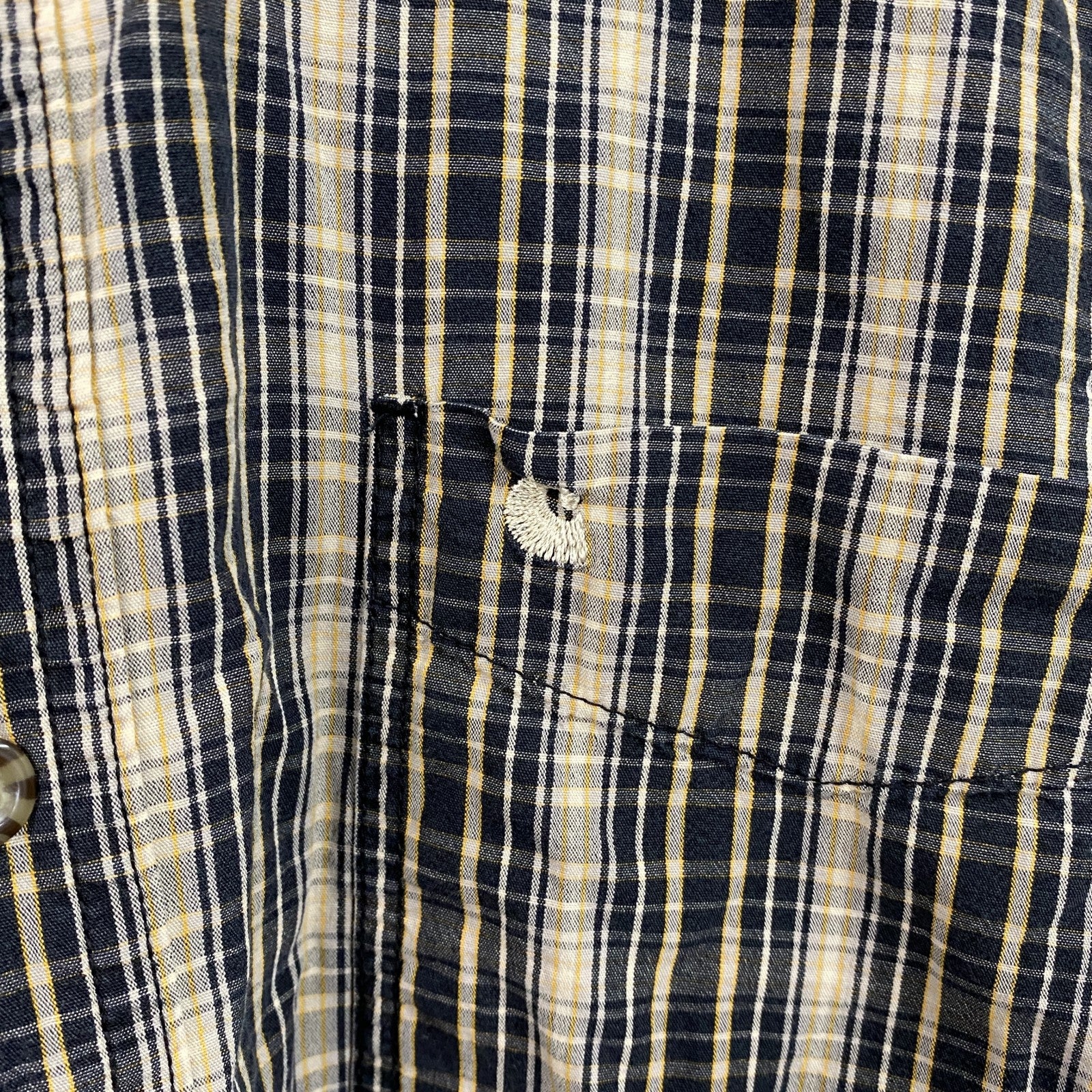 Carhartt　カーハート　半袖ボタンダウンシャツ　チェック柄　XLサイズ