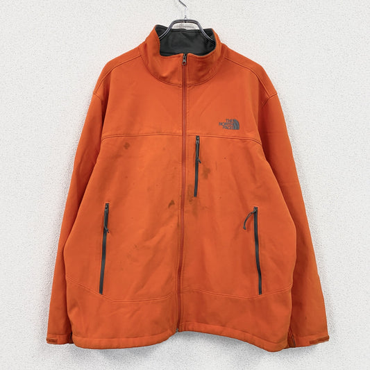 THE NORTH FACE　ザ・ノースフェイス　Apex Bionic Jacket　刺繍ロゴ　オレンジ　2XLサイズ