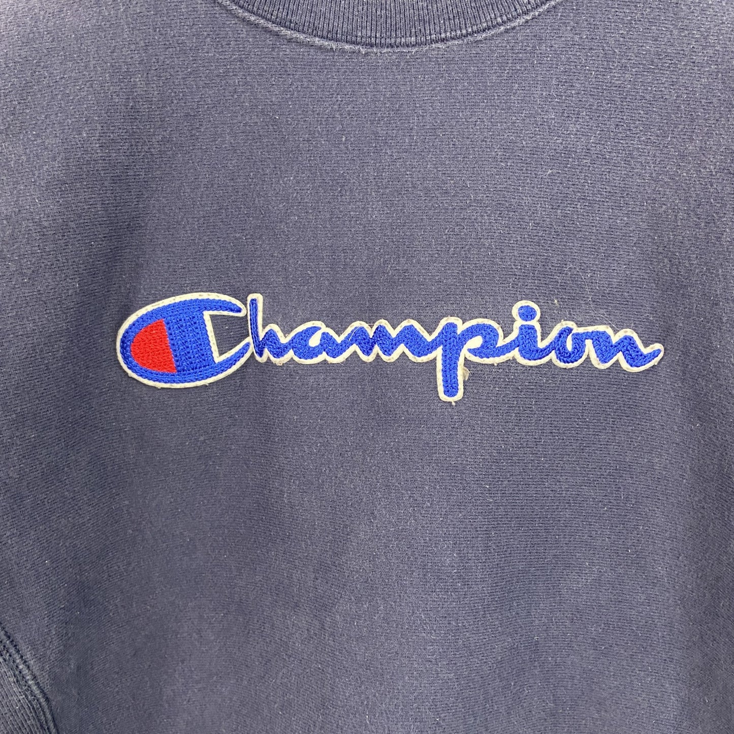 Champion　チャンピオン　リバースウィーブ　スウェット/トレーナー　フェード　ヘビーウエイト　現行　紺　ネイビー　Sサイズ