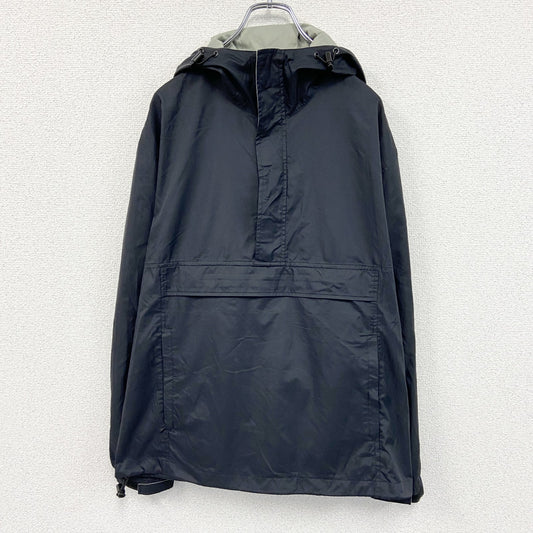 ～00s　OLD UNIQLO　オールドユニクロ　プルオーバーナイロンパーカー　サイドジップ　ヴィンテージ　紺タグ　Mサイズ