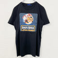 古着 used　半袖プリントTシャツ　Angry Birds Star Wars　アングリーバード スターウォーズ　黒　Sサイズ