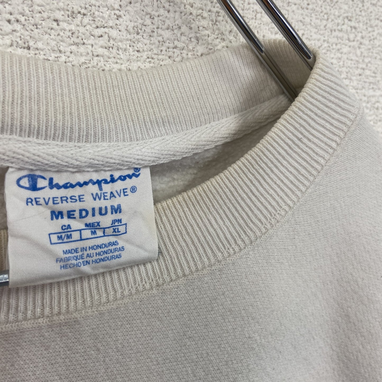 Champion　チャンピオン　リバースウィーブ　スウェット/トレーナー　白　ホワイト　Mサイズ