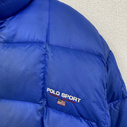 Polo by Ralph Lauren　ポロバイラルフローレン　ダウンジャケット　青　ブルー　Lサイズ