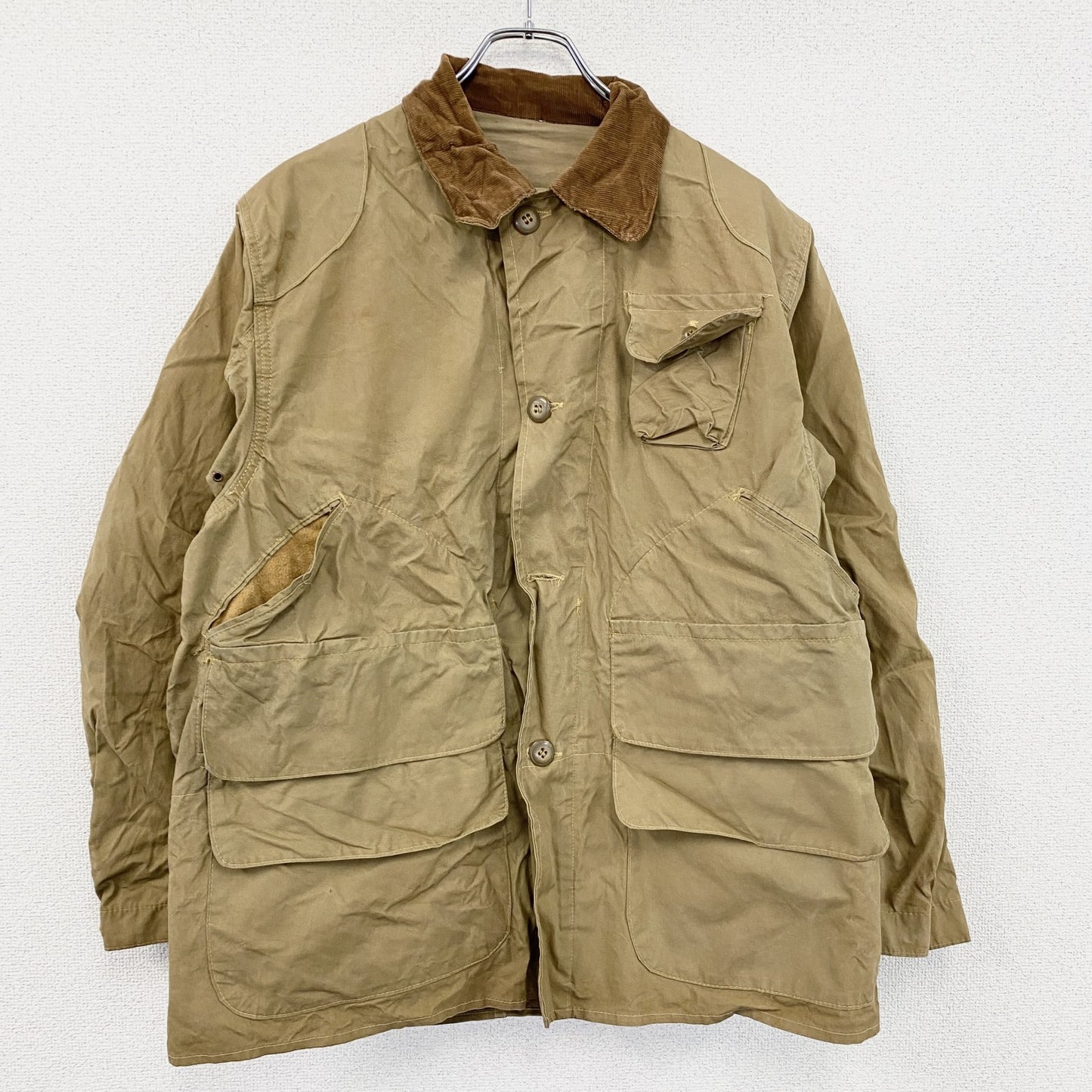 50s　SQUALTEX RED HEAD　レッドヘッド　ハンティングジャケット　コーデュロイカラー　茶色　ブラウン　
