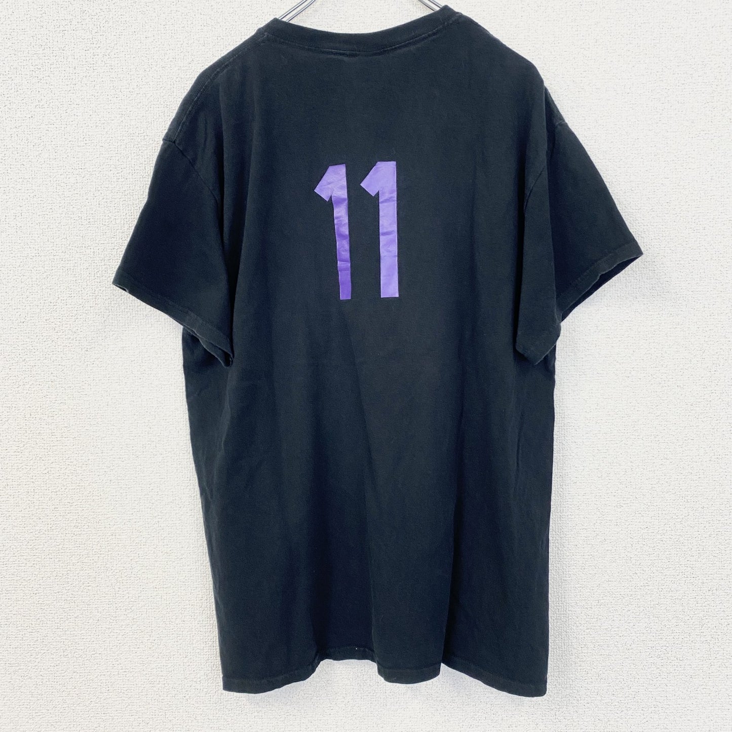 古着 used　GILDAN ギルダン　半袖プリントTシャツ　クルーネック　MLB　ダイヤモンドバックス　黒　ブラック　Lサイズ