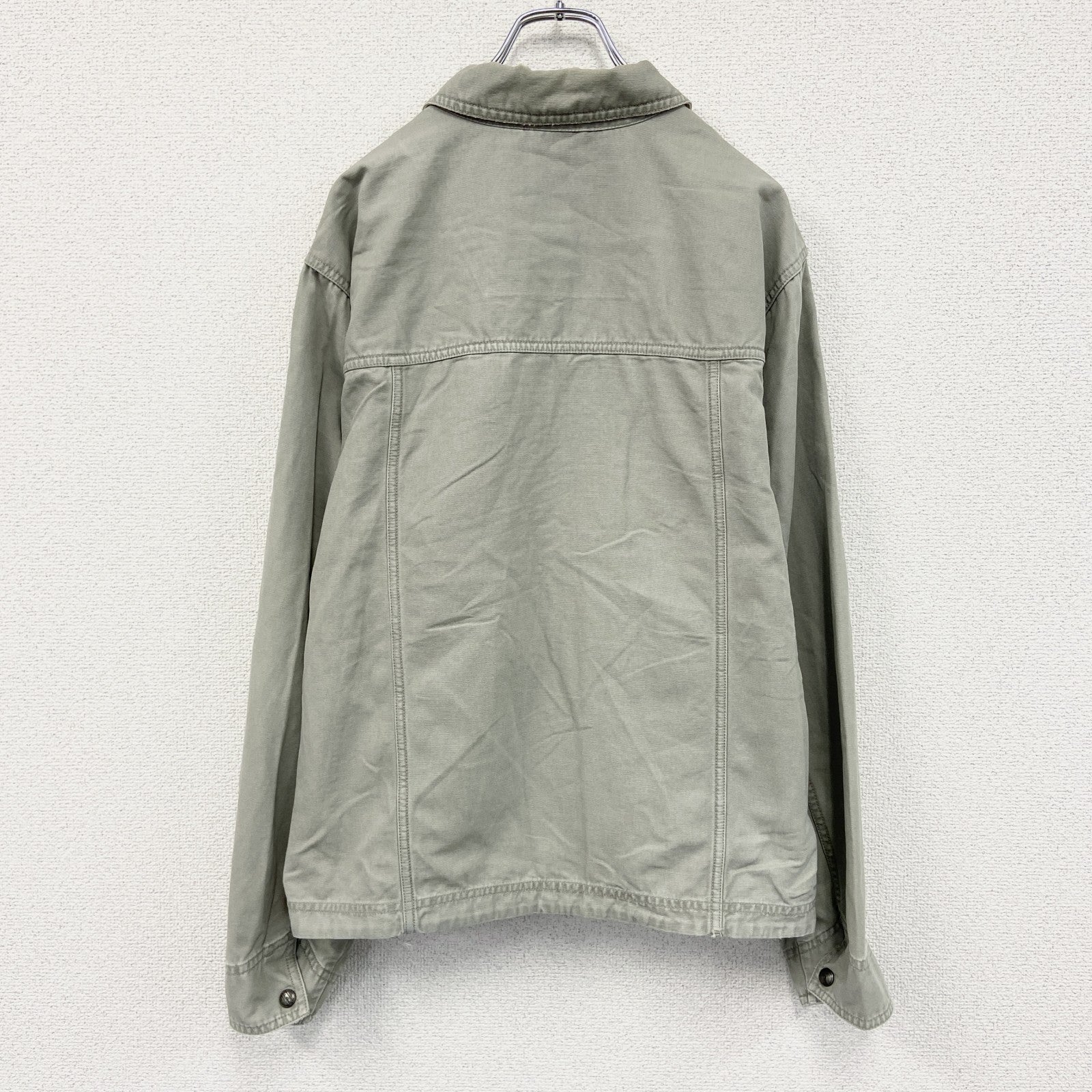 00s～　L.L.Bean　エルエルビーン　ブルゾン/スイングトップ　ヴィンテージ　グレージュ　Sサイズ
