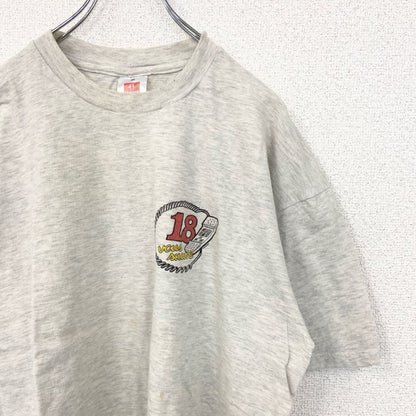 古着 used Hanes　ヘインズ　TOP　T　半袖プリントTシャツ　sapeurs pompiers　消防隊　XLサイズ