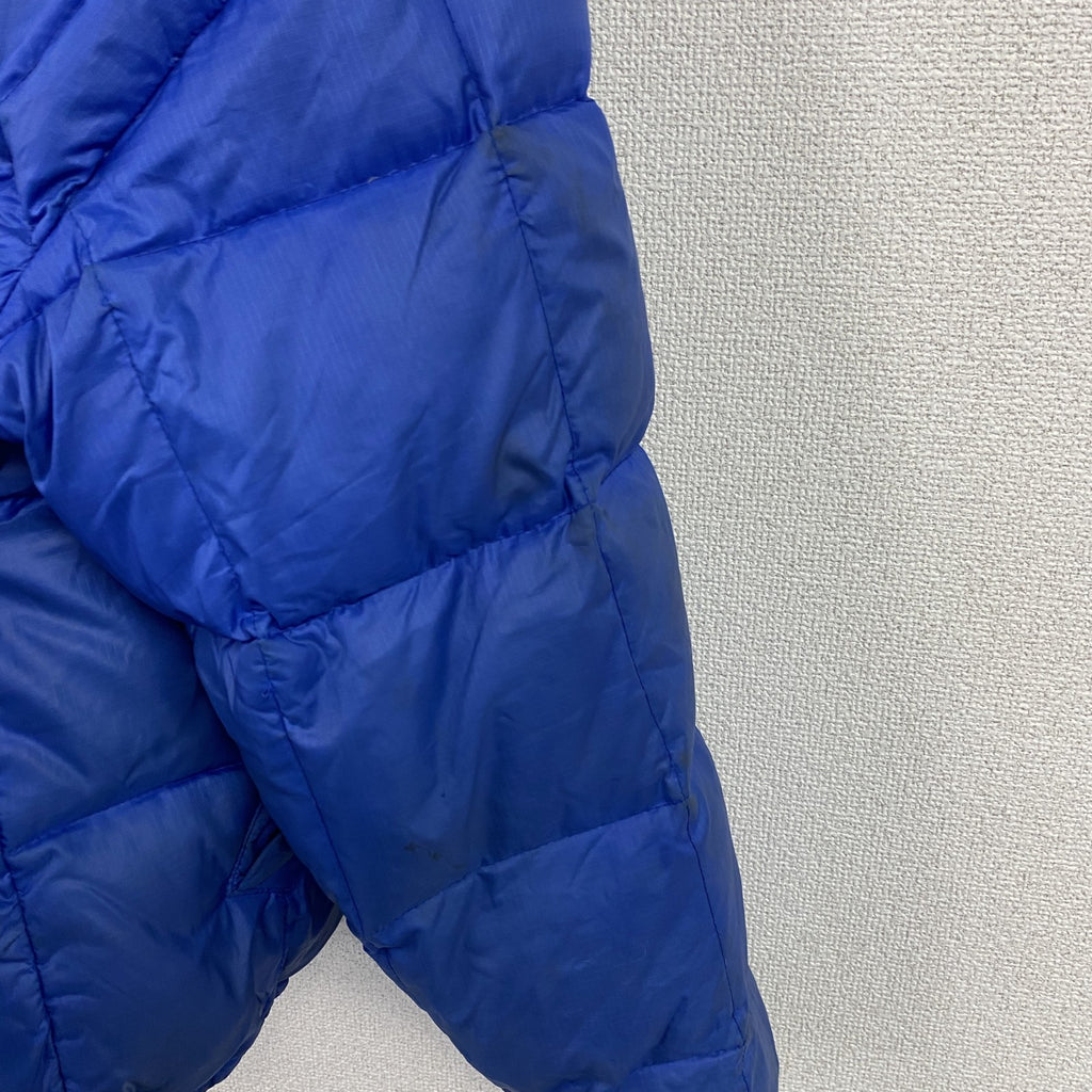 Polo by Ralph Lauren　ラルフローレン　ダウンジャケット　刺繍ロゴ　星条旗　青　ブルー　Lサイズ