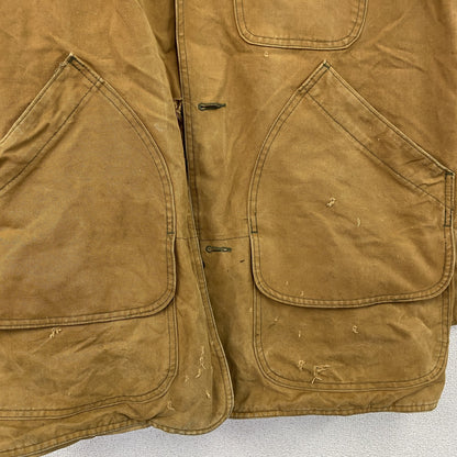 ～80s　L.L.Bean　エルエルビーン　ハンティングジャケット　コーデュロイカラー　茶色　ブラウン　Mサイズ　