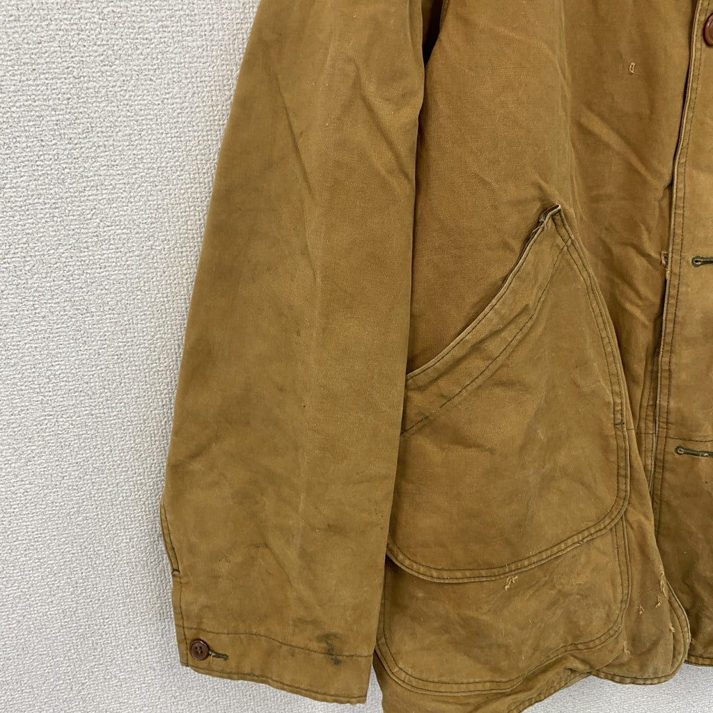 ～80s　L.L.Bean　エルエルビーン　ハンティングジャケット　コーデュロイカラー　茶色　ブラウン　Mサイズ　