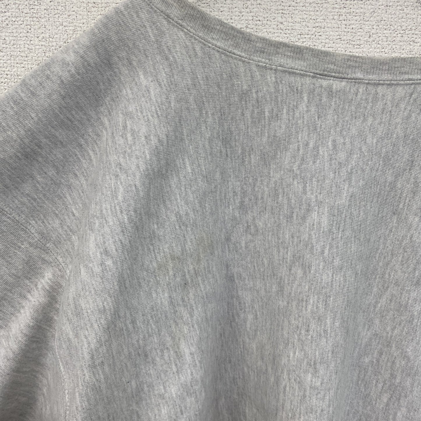 90s　Champion　チャンピオン　リバースウィーブ　スウェット/トレーナー　刺繍タグ　霜降りグレー　XLサイズ