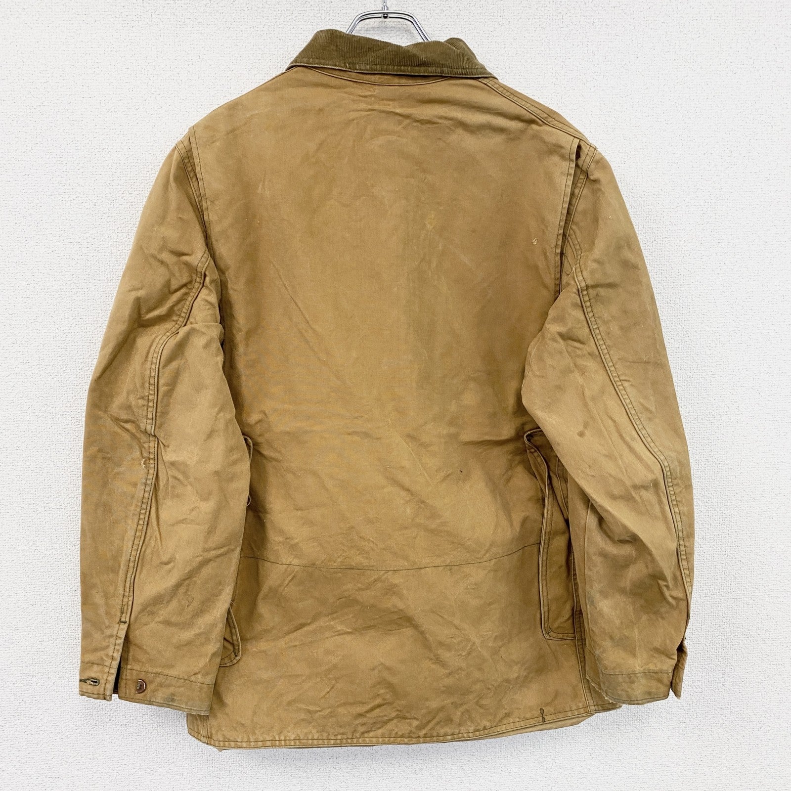 ～80s　L.L.Bean　エルエルビーン　ハンティングジャケット　コーデュロイカラー　茶色　ブラウン　Mサイズ　