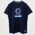 RUSSELL ATHLETC　ラッセル　半袖プリントTシャツ　3連プリント　バスケットボール　クルーネック　黒　ブラック　XLサイズ