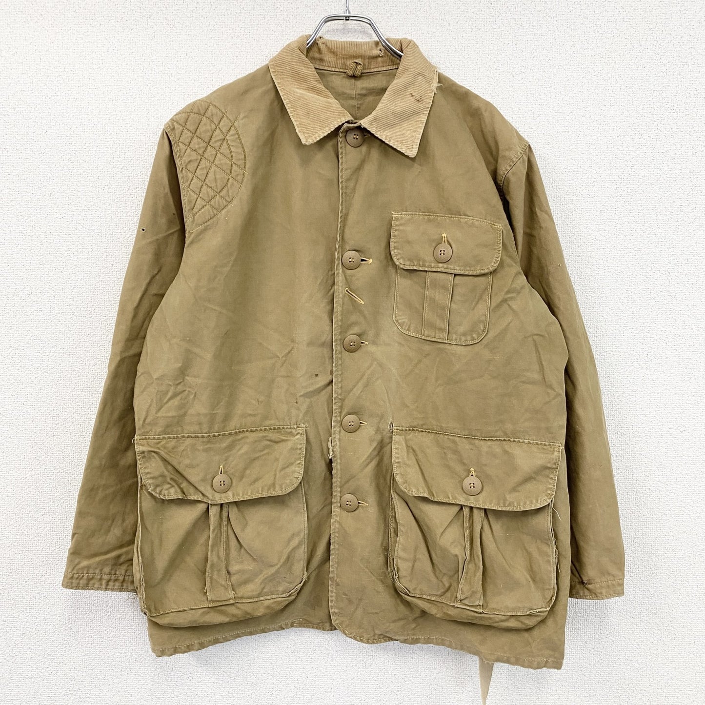 50s～　JC Higgins　ジェーシーヒキンズ　Sears　ハンティングジャケット　ヴィンテージ　茶色　ブラウン