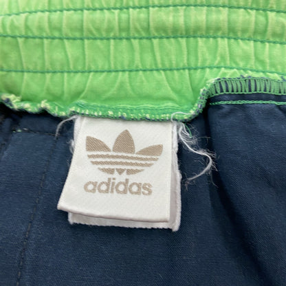 ～80s　adidas　アディダス　デサント　ハーフパンツ/ショートパンツ　バイカラー　グリーン　ネイビー　Mサイズ