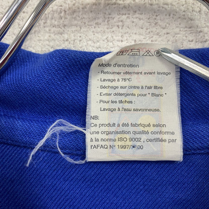 SANFOR　サンフォー　ユーロワークジャケット　比翼仕立て　ヴィンテージ　青　ブルー　50サイズ