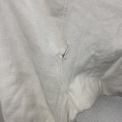 90s　Champion　チャンピオン　リバースウィーブ　スウェット/トレーナー　刺繍タグ　ホワイト　XLサイズ