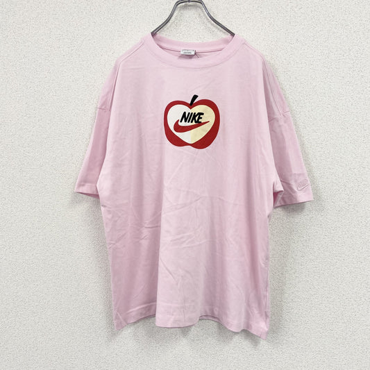 NIKE　ナイキ　半袖プリントTシャツ　ピンク　Lサイズ