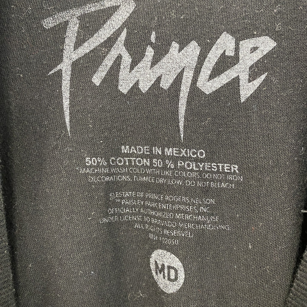 Prince　半袖プリントTシャツ　Purple Rain　ムービーT　黒　ブラック　Mサイズ