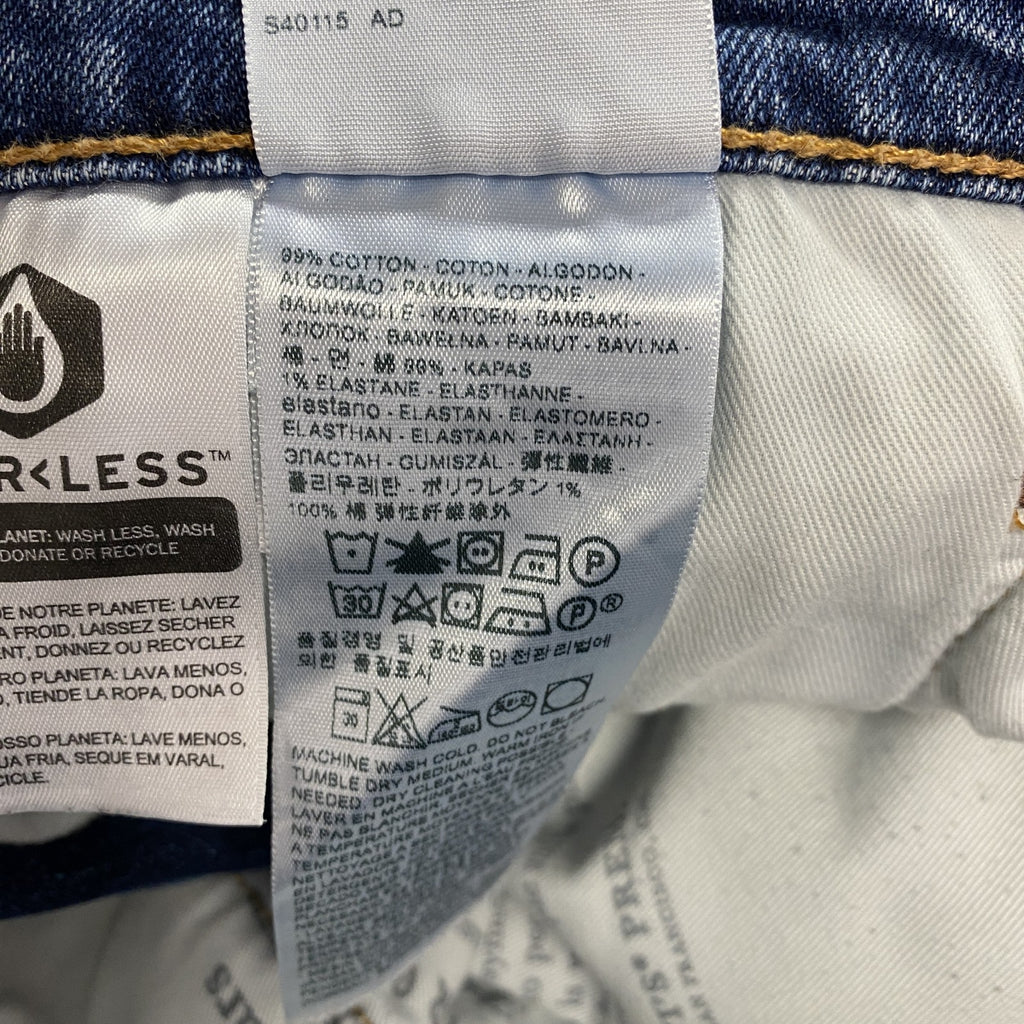Levi's　リーバイス　502　デニムパンツ/ジーンズ　ジップフライ　インディゴ　W34サイズ