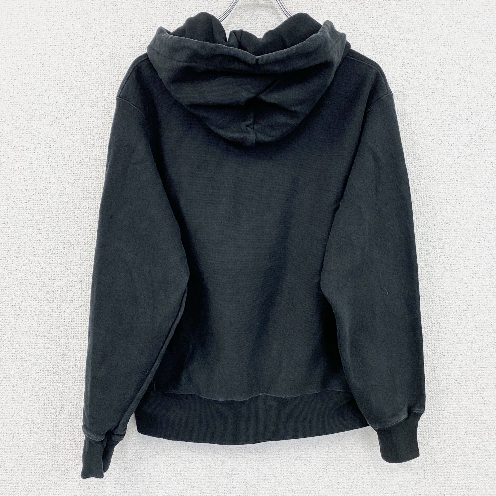Champion　チャンピオン　リバースウィーブ　フルジップパーカー/フーディー　黒　ブラック　Mサイズ