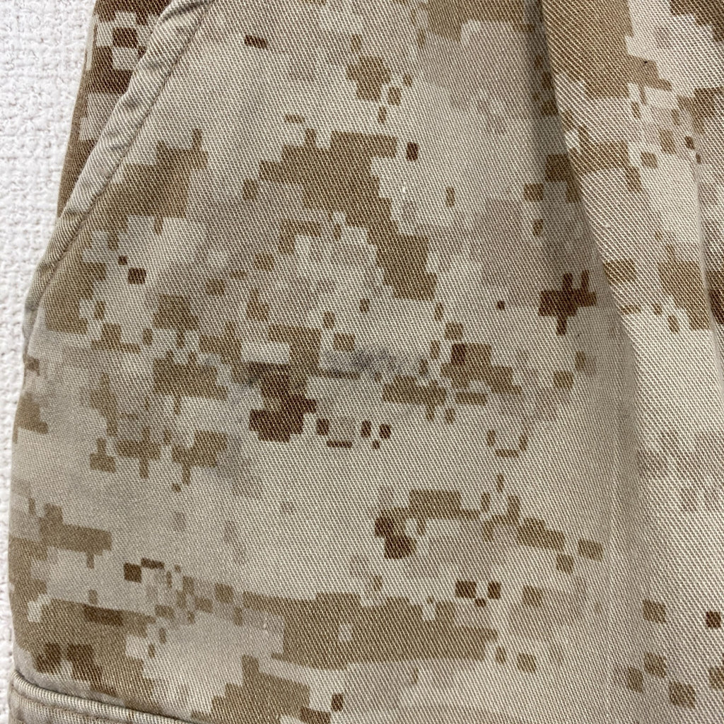 00s　USMC　MARPAT DESERT　コンバットパンツ　ミリタリーカーゴパンツ　ヴィンテージ　　ベージュ　S-M