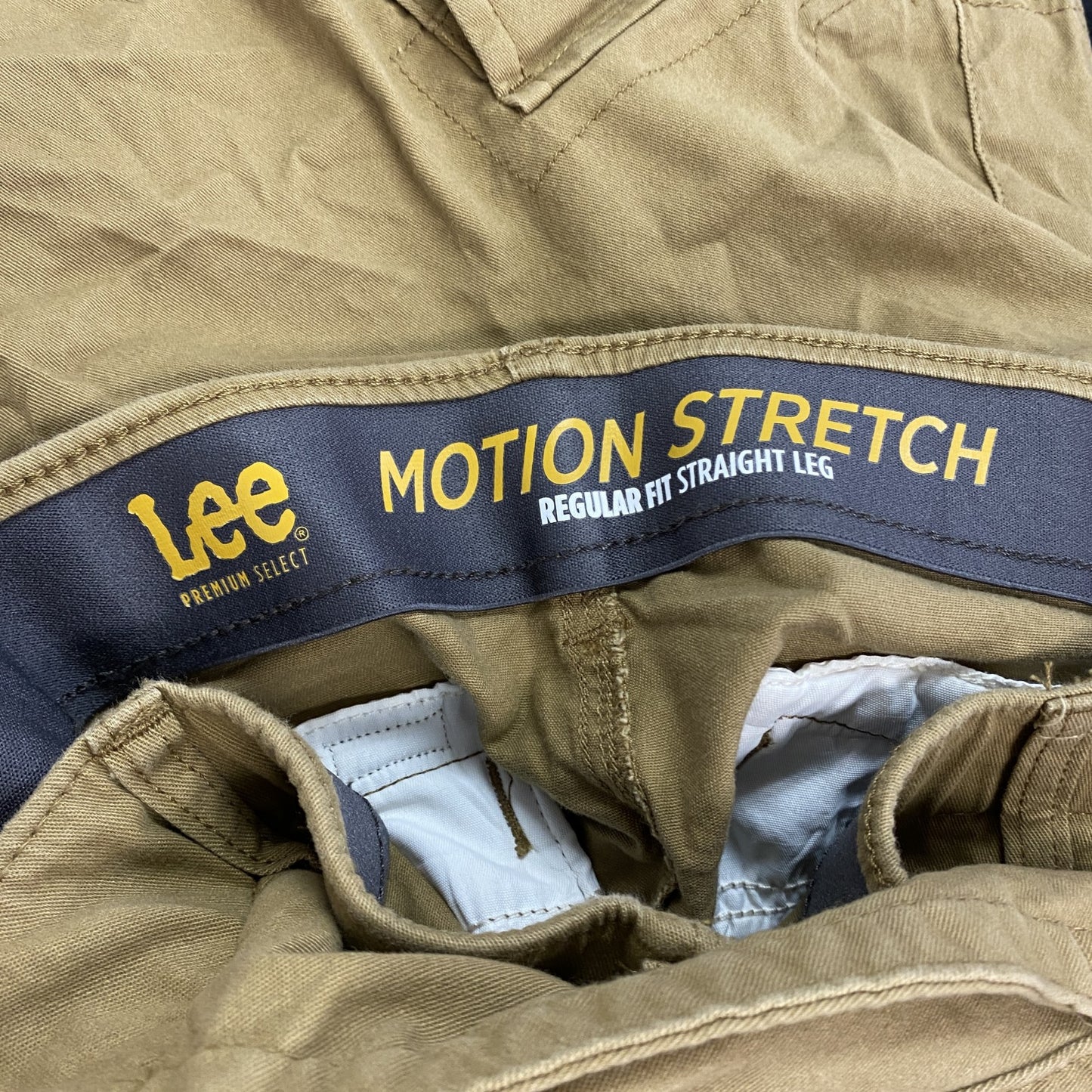 LEE　リー　カーゴパンツ　ジップフライ　ベージュ　W40サイズ