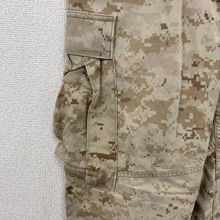 00s　USMC　MARPAT DESERT　コンバットパンツ　ミリタリーカーゴパンツ　ヴィンテージ　　ベージュ　S-M