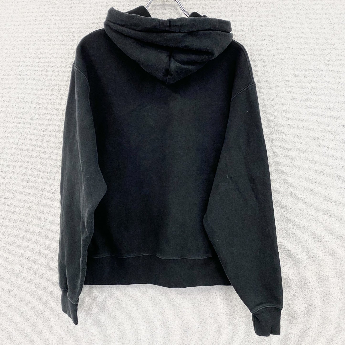 Champion　チャンピオン　リバースウィーブ　スウェットパーカー/フーディー　単色タグ　復刻　黒　ブラック　Lサイズ