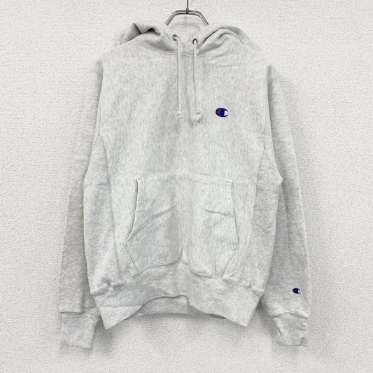Champion　チャンピオン　リバースウィーブ　スウェットパーカー/フーディー　灰色　霜降りグレー　Sサイズ
