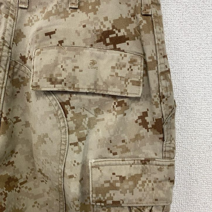 00s　USMC　MARPAT DESERT　コンバットパンツ　ミリタリーカーゴパンツ　ヴィンテージ　　ベージュ　S-M
