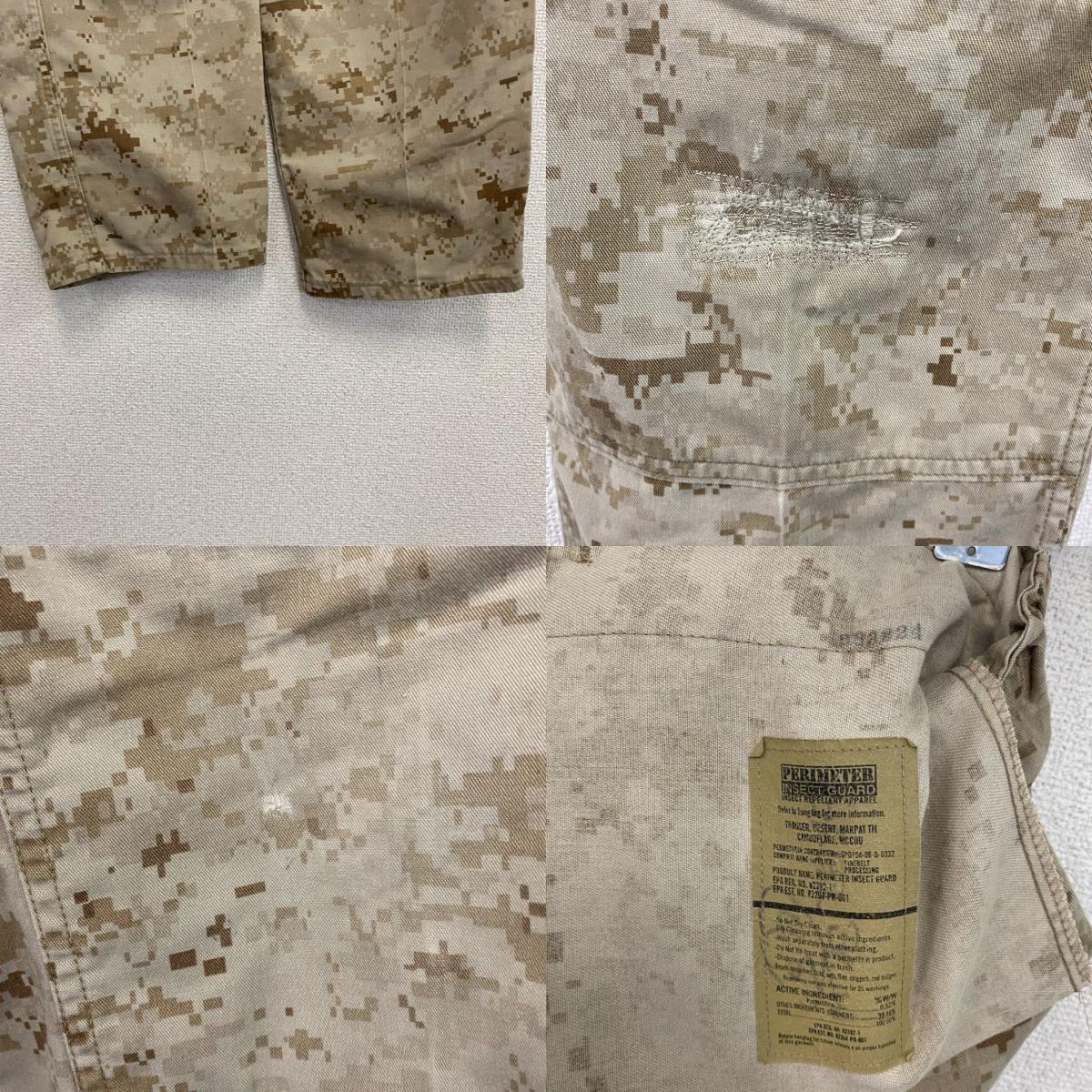 00s　USMC　MARPAT DESERT　コンバットパンツ　ミリタリーカーゴパンツ　ヴィンテージ　　ベージュ　S-M