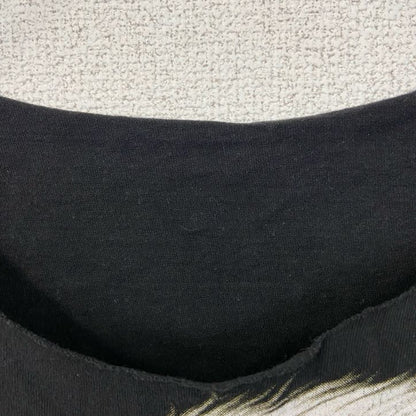 古着 used タンクトップ　ノースリーブス　WiLD　ワシ　バイク　エンジン　モーターサイクル　アニマル　黒　ブラック