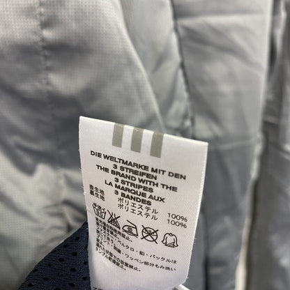 adidas　アディダス　ジャージセットアップ　トラックジャケット　トラックパンツ　グレー　Lサイズ