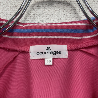 courreges　クレージュ　トラックジャケット/ジャージ　ピンク　38