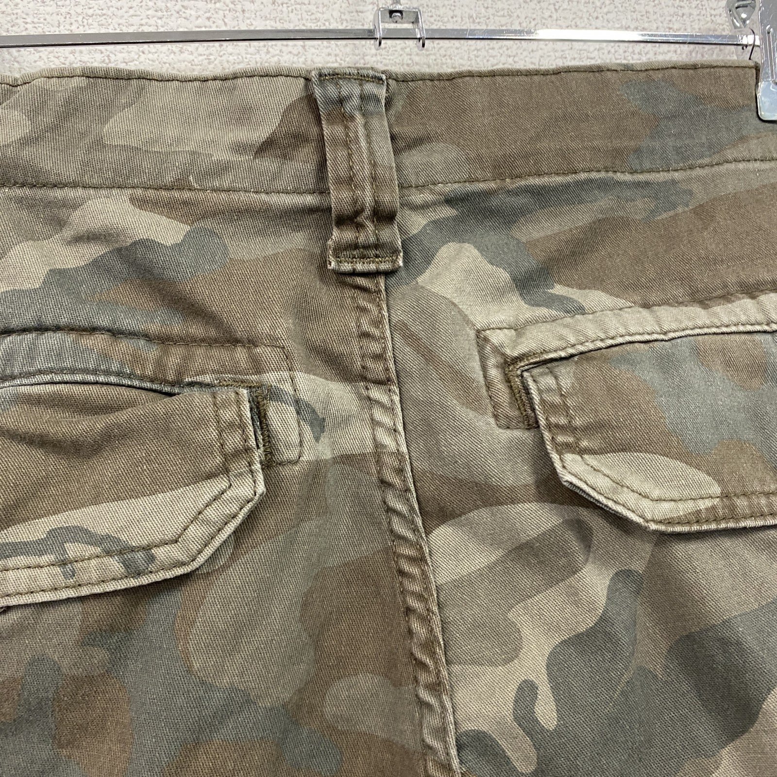 Wrangler　ラングラー　カーゴパンツ　ジップフライ　迷彩柄　カモフラ　カーキ　W33サイズ
