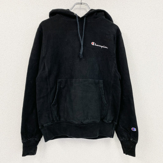 Champion　チャンピオン　リバースウィーブ　スウェットパーカー/フーディー　黒　ブラック　Sサイズ