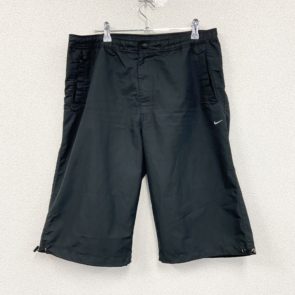 00s　NIKE　ナイキ　CLIMA-FIT　ハーフパンツ/クロッドパンツ　ヴィンテージ　黒　ブラック　XLサイズ