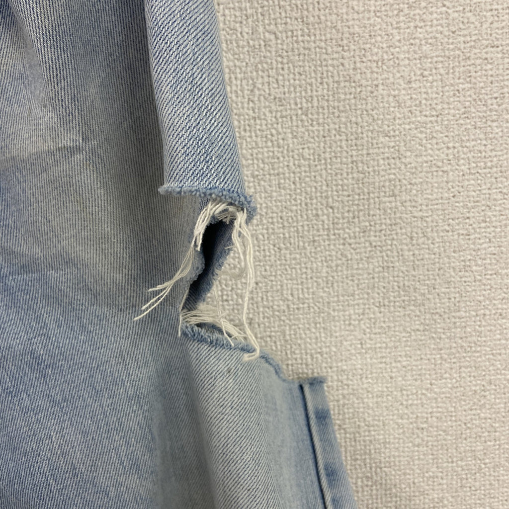 ～70s　デニムパンツ/ジーンズ　切込み　SCOVILLジップ　ジップフライ　ヴィンテージ　インディゴ