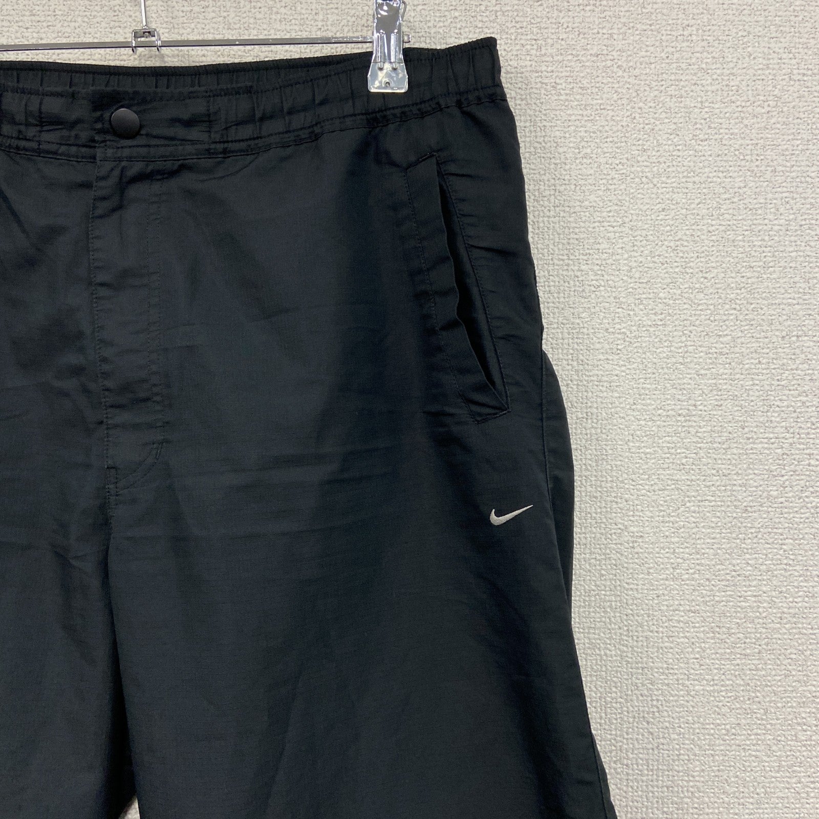 00s　NIKE　ナイキ　CLIMA-FIT　ハーフパンツ/クロッドパンツ　ヴィンテージ　黒　ブラック　XLサイズ