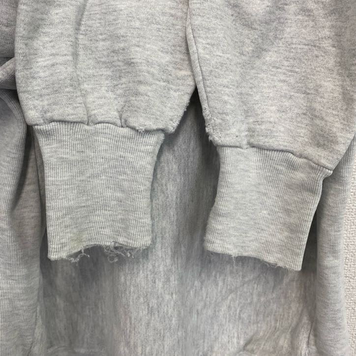 90s　Crable Sportswear　リバースウィーブタイプ　スウェット/トレーナー　灰色　グレー　XLサイズ