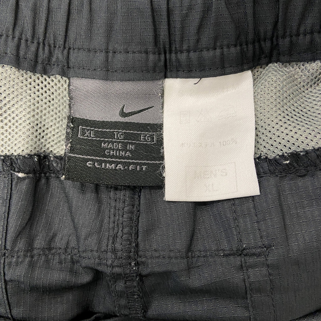 00s　NIKE　ナイキ　CLIMA-FIT　ハーフパンツ/クロッドパンツ　ヴィンテージ　黒　ブラック　XLサイズ