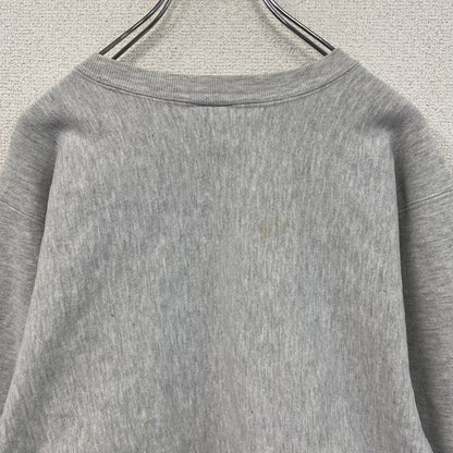 90s　Champion　チャンピオン　リバースウィーブ　スウェット/トレーナー　刺繍タグ　霜降りグレー　Lサイズ